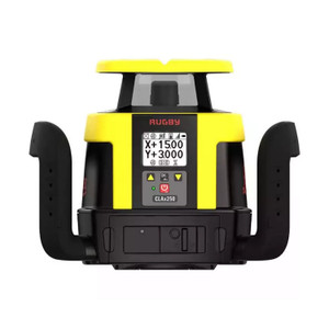 Order In - Leica Rugby CLAx 550 Hz/Vt Dial-In Dual Grade Laser +/- 8% Combo + Receiver & Li-Ion Battery - LG6018541CLC