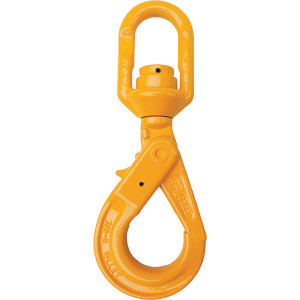 Order In - ITM G80 Components Eye Swivel Self Locking Hook With Ball Bearing Chain Size 16 MM - TM9804-03216