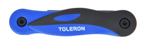 Toleron Folding Hex Key Set Metric 8pc  - TL90103