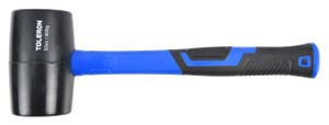 Toleron 32oz/900G Rubber Mallet Black Head Fibreglass Handle - TL90843