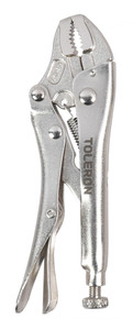 Toleron 135mm Locking Pliers Curved Jaw - TL91505