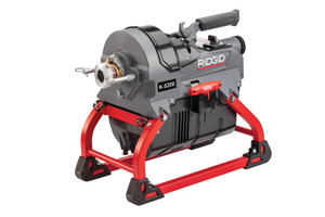 Order In - RIDGID K5208 Drain cleaning sectional machine kit with A8 cable carrier- 64248