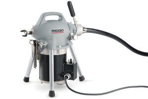 Order In - RIDGID K50-8 Drain cleaning sectional machine. Includes A-17-A Adapter, A-17-B Adapter, A-30 Cable Kit- 76495