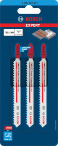 Order In - Bosch Expert Jigsaw Blade Set Plastic Composites 3 Piece - 2608902471