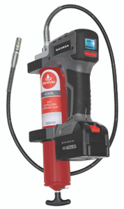 Order In - Alemlube Lithium Ion Grease Gun Continuous Flow 20V 7250 PSI - 630A