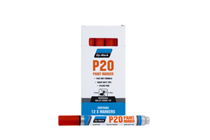 Order In - Dymark P20 Paint Marker Red (12 Pack) - 12072002