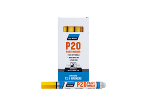 Order In - Dymark P20 Paint Marker Yellow (12 Pack) - 12072005