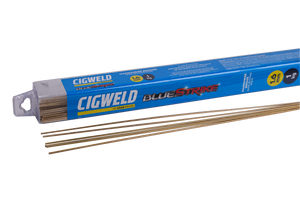 Order In - Cigweld BlueStrike Manganese Bronze Rods 2.4 MM x 750 MM 1 KG - 321198