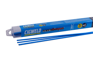 Order In - Cigweld BlueStrike Flux Coated Manganese Bronze 2.4 MM x 1000 MM 5 KG - 323182