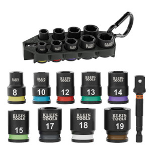 Order In - Klein Tools Grab-N-Go Impact Socket Set Metric 10 Piece - A-33809M