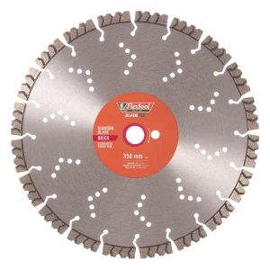 Order In - Flextool BladeTec Diamond Blade Brick Silent Segmented Turbo Rim 350 mm 14" - FT102305-UNIT