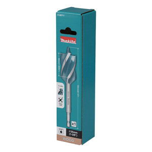 Order In - Makita Impact 4-Cut Wood Auger Bit 1/4 Hex 35 MM x 165 MM - E-26711