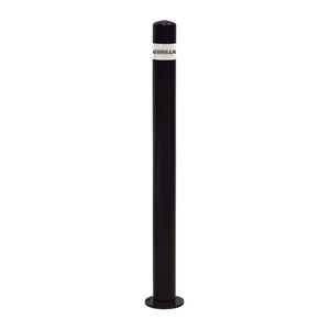 Order In - Gorilla Fixed Bollard 910mm (D76mm) Thickness 2mm - Black - BOL-FX-090BK