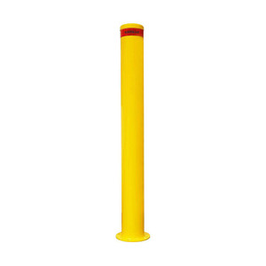 Order In - Gorilla Fixed Bollard 1500mm (D165mm) Thickness 4.5mm Surface Mounted - Yellow - BOL-FX-150.16