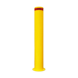 Order In - Gorilla Fixed Bollard 1500mm (D219mm) Thickness 5mm Surface Mounted - Yellow - BOL-FX-150.21