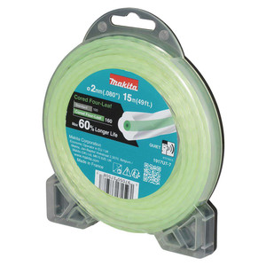 Order In - Makita Four Leaf Core Nylon Line 2.0mm x 15m - 1917U7-7