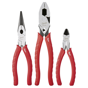 Milwaukee 3 Piece Plier Set (48226100, 48226101, 48226106) - MPL3PS