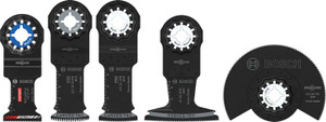 Order In - Bosch Multi-Tool Blade Set Starlock Wood And Metal 5 Piece - 2608669092
