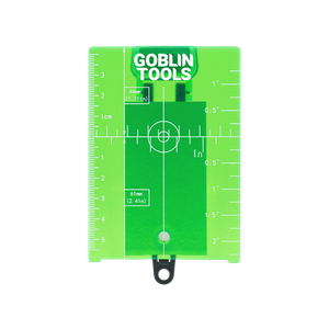 Order In - Goblin Tools ASX-GLT Green Target With Magnetic Stand For Green Laser Beams 2 Piece Pack - ASXGLT2PK