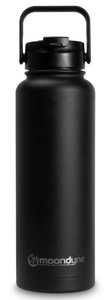 Order In - Moondyne Stainless Steel Vacuum Insulated Thermal Bottle Black 1200 ML - M40B1200-1BK