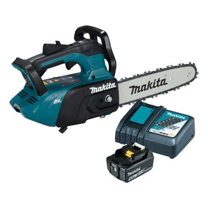 Order In - Makita 18V Brushless Top Handle Chainsaw 250mm Kit - DUC258RT
