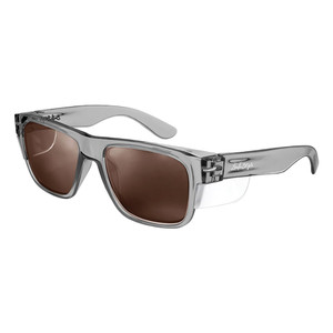 Order In - SafeStyle Fusions FGBRP100 Safety Glasses - Graphite Frame - Brown Polarised Lens