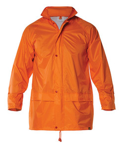 Order In - Workhorse MJP001 Men's Rainset Pant/Jacket - Polyester - Orange