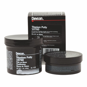 Order In - Devcon D10760 - Epoxy Titanium Putty - Grey - 454g