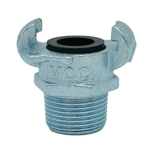 Order In - MCC Coupling Claw - A Type - BSP Male - 1045 Steel/Ductile Iron - Zinc Plated - 25mm - MCA025M