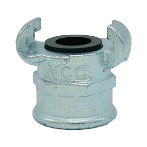 Order In - MCC Coupling Claw - A Type - 1045 Steel/Ductile Iron - BSP Female - Zinc Plated - 25mm - MCA025F