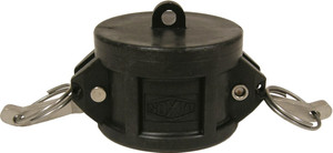 Order In - Dixon Camlock Dust Cap - Type DC - Female Coupler X Blank End - Polypropylene - 20mm - PPH075A