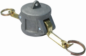 Order In - Dixon Camlock Dust Cap - Type Dc - Female Coupler X Blank End - Aluminium - 25mm - ALDC100DC