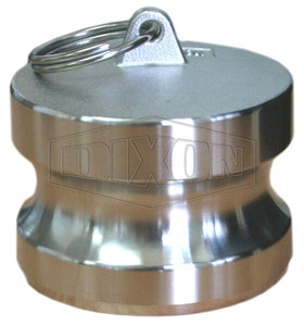 Order In - Dixon Camlock Dust Plug - Type Dp - Male Adaptor X Blank End - Aluminium - 40mm - ALDC150DP