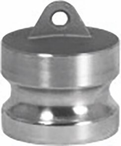 Order In - Dixon Camlock Dust Plug - Type Dp - Male Adaptor X Blank End - Stainless steel - 25mm - SS100DP