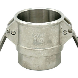 Order In - MCC Camlock Female Coupler - Type D - 316 Stainless Steel - 25mm BSP Female - D100SS