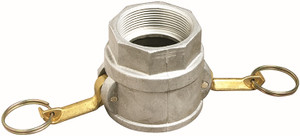 Order In -Dixon Camlock Coupler - Type D - Female X Female BSP - Stainless steel - 32mm - SS125D