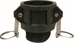 Order In -Dixon Camlock Coupler - Type B - Female X Male BSP - Polypropylene - 50mm - PPB200A
