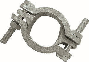 Order In -MCC Clamp Hose - Heavy-Duty/Double Bolt - Malleable Iron - Zinc Plated - 25mm For OD 32-40mm - DIDB40