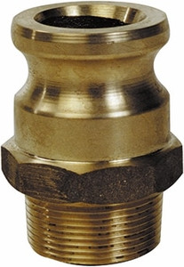 Order In -Dixon Camlock Adaptor - Type F - Male X Male BSP - Bronze - 32mm - BR125F