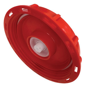 Order In -MCC Cap - IBC - Polypropylene - Vented Red - 6" - 155mm - IBCC155-2