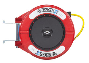 Order In -Retracta Hose Reel - Compressed Air - Polypropylene - R3 - Bracket Mount - Red - 3/8" BSP Female X 20m - AR320R-01