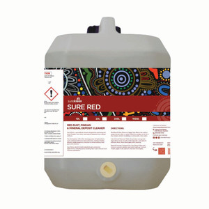 Order In -Surekleen - Sure Red - Red Dust (Pindan) & Mineral Deposit Cleaner - 20L