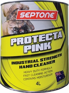 Order In -Septone - Industrial Strength Hand Cleaner - Bright Pink - 4 L - Tin - IHPP4 - Protecta® PINK -