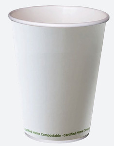 Order In - Detpak - Cup - Single Wall - Hot Beverage - Tall - Aqueous - White - 12oz/360ml - (Carton of 1000)