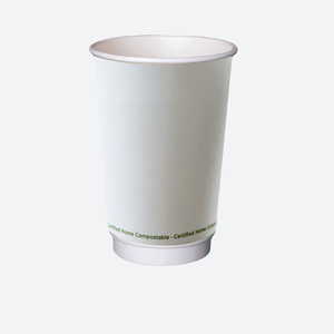 Order In - Detpak - Cup - Double Wall - Hot Beverage - Smooth - Aqueous - White - 16oz/473ml (Carton of 500)