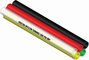 Order In - Dixon Tube - Flexible - Nylon 12 - Black - 8mm O.D. - NYM008100