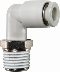 Order In - SMC - Resin Fitting - Elbow - 12mm x 1/2" - KQ2L12-04NS