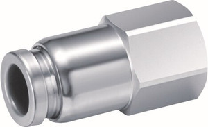 Order In - SMC - SUS316 Fitting - Female Connector - 10mm x 3/8" - KQG2F10-03