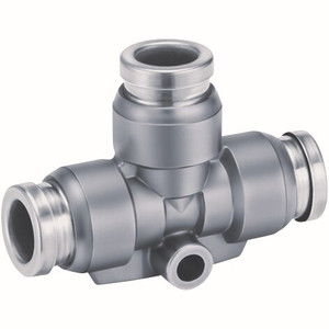 Order In - SMC - SUS316 Fitting - Union - Tee - 6mm - KQG2T06-00