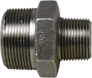 Order In - AAP Nipple - Reducing Hexagon - Screwed - NPT - Carbon Steel - 3000lb - 40 x 25mm - PN4025